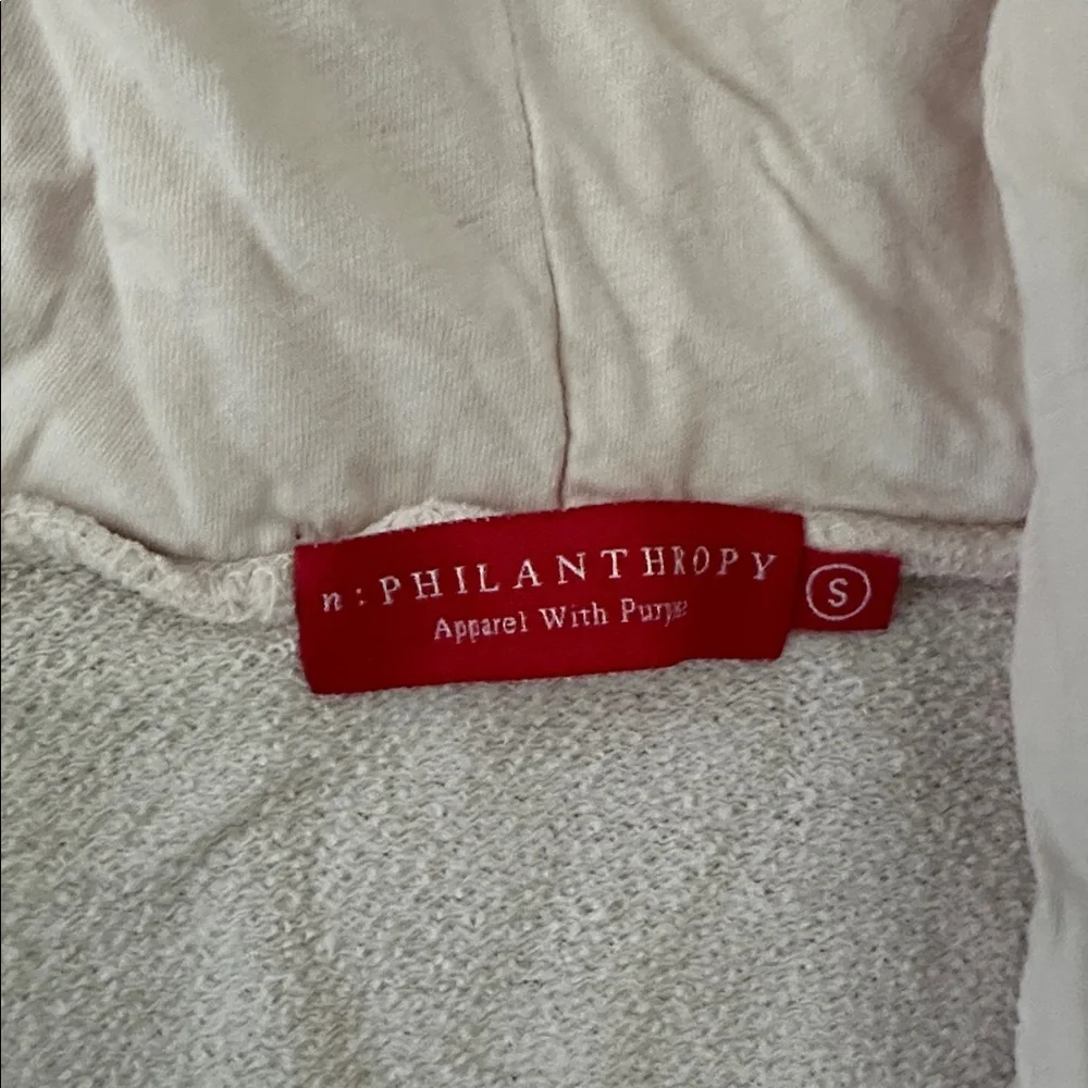 Light Pink Short Sleeve Zip Hoodie - Picture 7 of 13